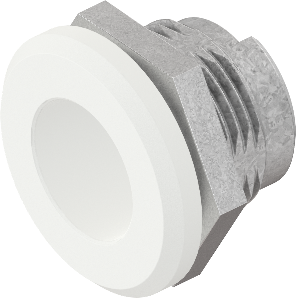 Carcasa, zamak blanco tráfico