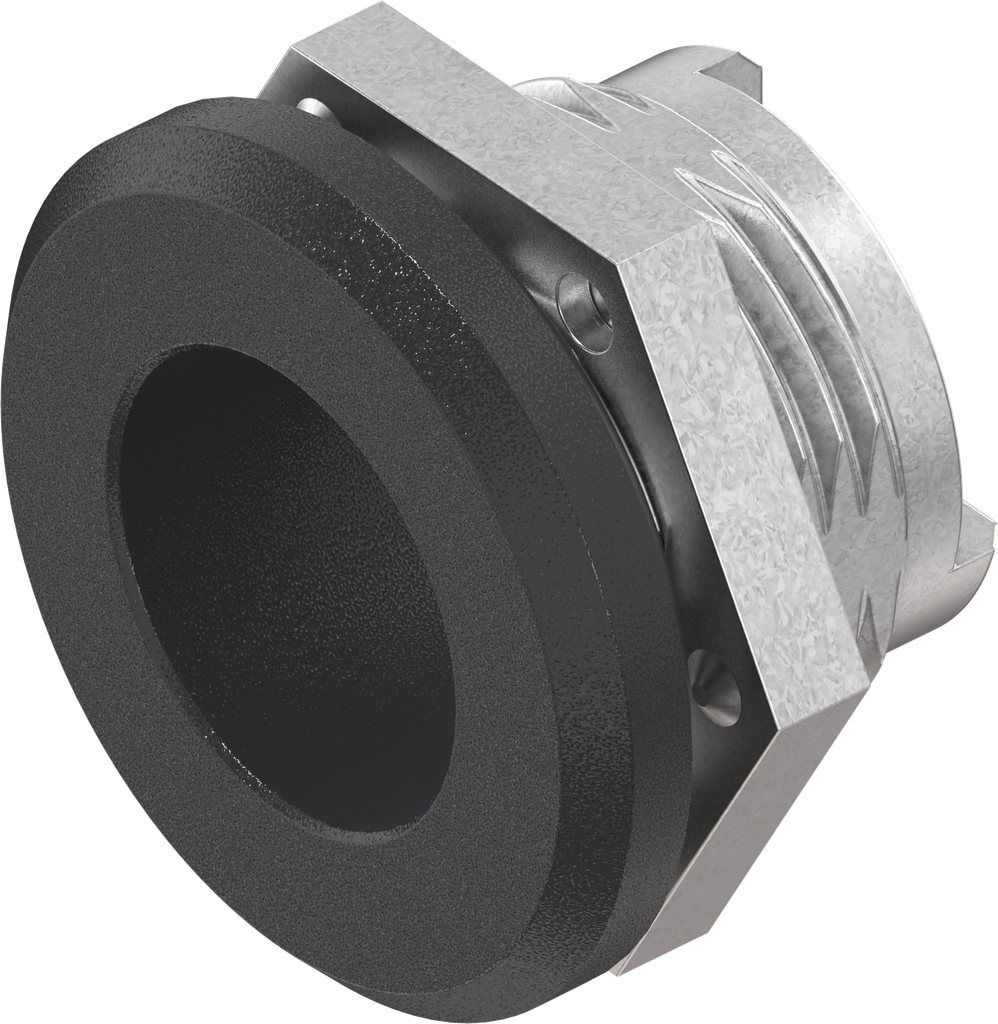 Housing foamed, Zinc die black powder-coated