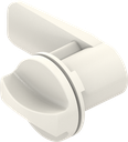 Clip-in quarter turn, Polyamide GF pure white