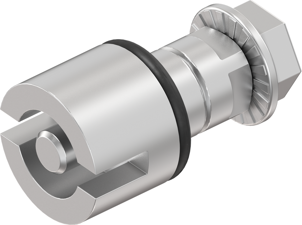 Insert double bit 5, Stainless steel AISI 316