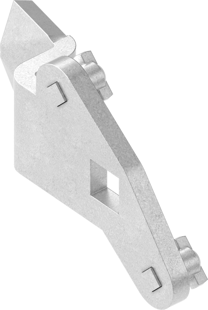 3-Point cam, right version, Steel zinc-plated