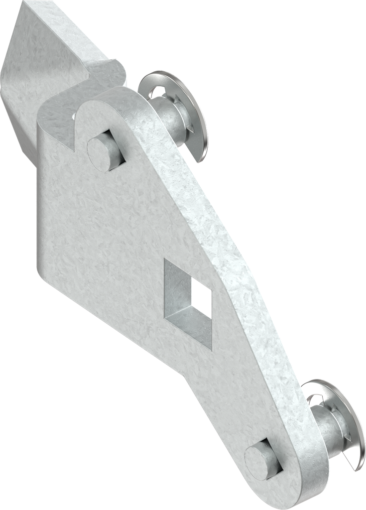 3-Point cam, right version, Steel zinc-plated