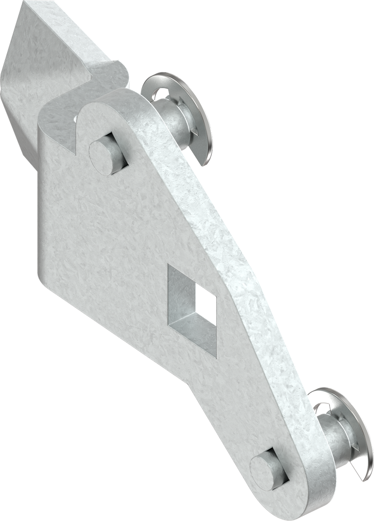 3-Point cam, right version, Steel zinc-plated