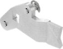 3-Point cam, left version, Steel zinc-plated