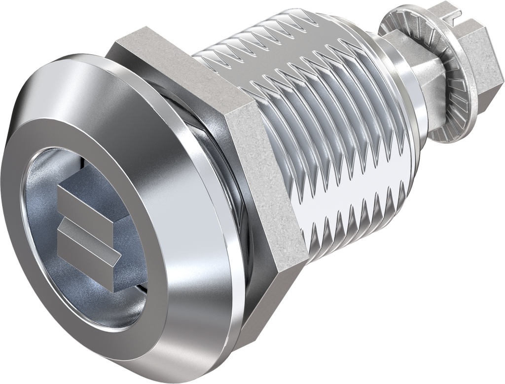 Compression latch railway version, Zinc die chrome-plated