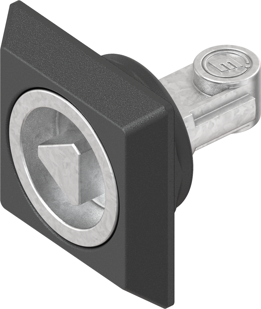 Insert part triangular 8, Zinc die zinc-plated