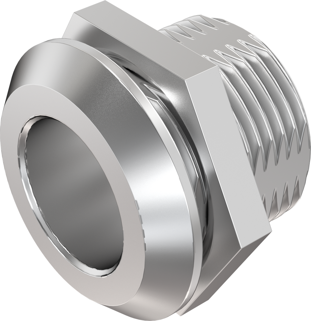 Key guide for triangular and square, Stainless steel AISI 303