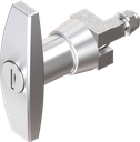 T-handle, keyed different, Zinc die chrome-plated