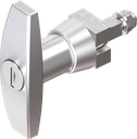 T-handle, keyed different, Zinc die chrome-plated