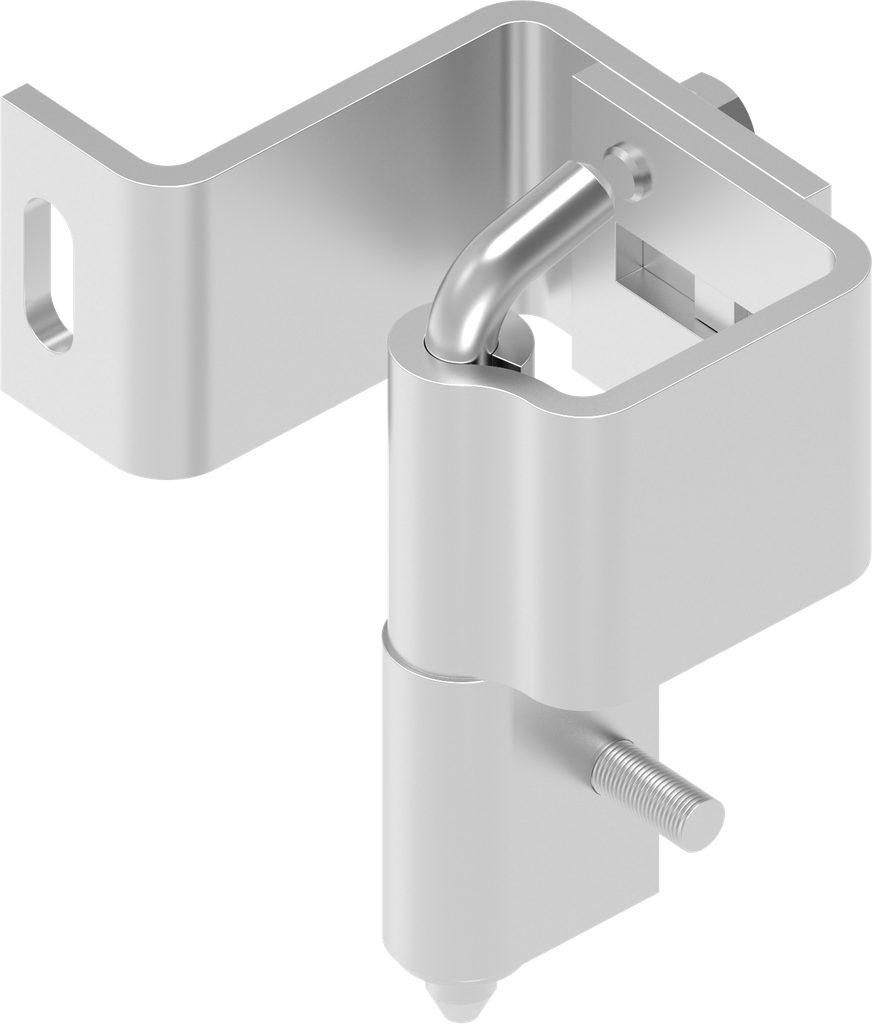 90° Concealed hinge, Stainless steel AISI 304