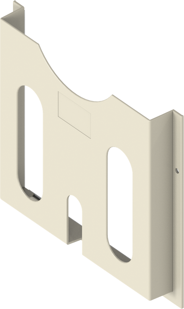 Portaplanos, autoadhesivo, poliestireno gris guijarro