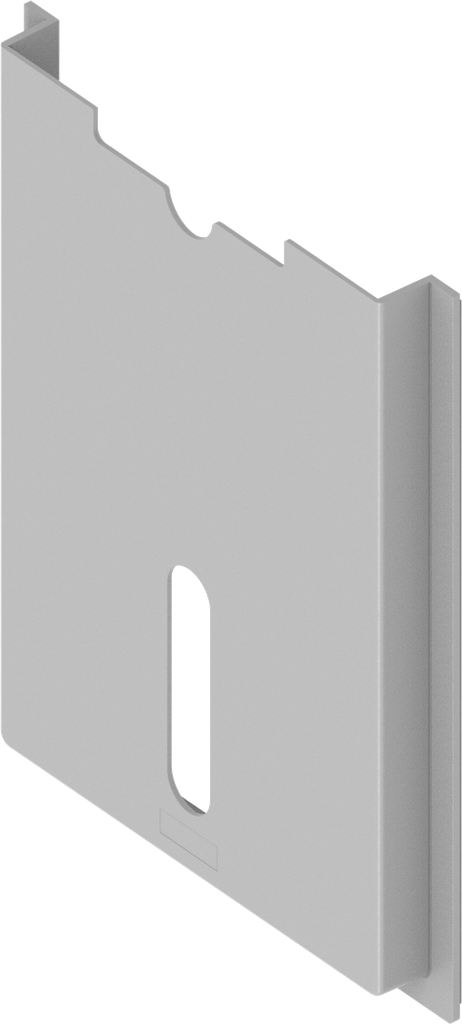Drawing pocket self-adhesive, Polystyrene light grey
