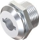 Key guide for double bit, Zinc die chrome-plated