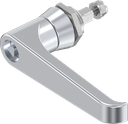 L-handle triangular 8, Zinc die chrome-plated