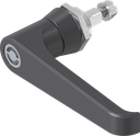 L-handle Daimler Benz, Zinc die black powder-coated