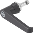 L-handle Daimler Benz, Zinc die black powder-coated