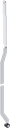 Flachstange L = 801 - 900 mm, Stahl verzinkt