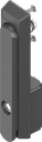 Swinghandle with insert Daimler Benz, Polyamide GF black