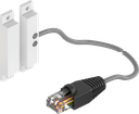 Flat reed contact with RJ45 plug; 