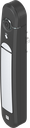 Swinghandle Agent E Stand-Alone with RFID card reader 13.56 MHz, Zinc die white aluminium powder-coated and polyamide GF black