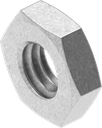 Hexagon nut M6, Steel zinc-plated