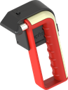 Emergency hammer photoluminescent, with mount, Steel and Polyamide GF halogen-free and flame-retardant red