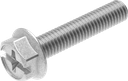 Locking screw M6 x 30, Steel zinc-plated