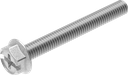 Locking screw M6 x 50, Steel zinc-plated