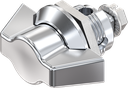 Wing knob quarter turn, non-keyed, Zinc die chrome-plated