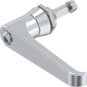 L-handle triangular 8, Zinc die chrome-plated