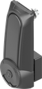 Double cylinder swinghandle  "short" with RC2 for profile half cylinder 40 mm and 45 mm (A = 30 mm and 35 mm), Zinc die black powder-coated