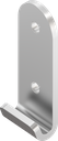 Hook, drilled, Stainless steel AISI 304