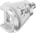 Rod control for multi-point locking, Stainless steel AISI 316